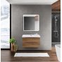 Тумба с раковиной BelBagno Marino-CER 70-BB-0321-70-LVB Rovere Rustico