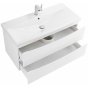 Тумба с раковиной BelBagno Marino-CER 80-BB-0322-80-LVB Bianco Lucido