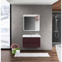 Мебель для ванной BelBagno Marino-CER 80 Bordo Lucido