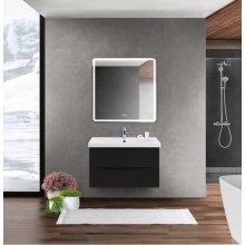 Мебель для ванной BelBagno Marino-CER 80 Nero Lucido