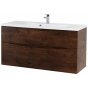 Тумба с раковиной BelBagno Marino-H60 120-BB1200/450-LV-MR-PR Rovere Moro