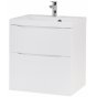 Мебель для ванной BelBagno Marino-H60 60-BB600/450-LV-MR-AST Bianco Lucido