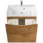 Тумба с раковиной BelBagno Marino-H60 60-BB600/450-LV-MR-AST Rovere Nature