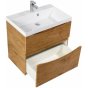 Тумба с раковиной BelBagno Marino-H60 60-BB600/450-LV-MR-AST Rovere Nature