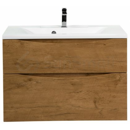 Тумба с раковиной BelBagno Marino-H60 90-BB900/450-LV-MR-PR Rovere Nature