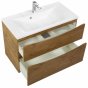 Тумба с раковиной BelBagno Marino-H60 90-BB900/450-LV-MR-PR Rovere Nature