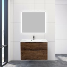 Мебель для ванной BelBagno Marino-H60 100-BB1000/445-LV-MR-PR Rovere Moro