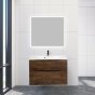 Тумба с раковиной BelBagno Marino-H60 80-BB800/450-LV-MR-PR Rovere Moro