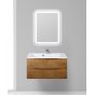 Тумба с раковиной BelBagno Marino 90-BB900/450-LV-MR-PR Rovere Nature