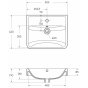 Мебель для ванной BelBagno Neon 50-1C Rovere Scuro