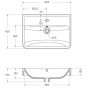 Мебель для ванной BelBagno Neon 60-1C Rovere Scuro