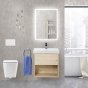 Тумба с раковиной BelBagno Neon 50-1C Pino Bianco