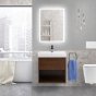 Тумба с раковиной BelBagno Neon 50-1C Rovere Scuro