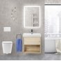 Тумба с раковиной BelBagno Neon 60-1C Pino Bianco