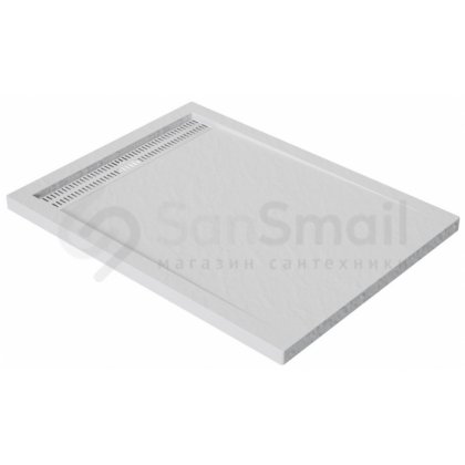 Поддон акриловый BelBagno TRAY-BB-DUE-AH-100/80-4-W0