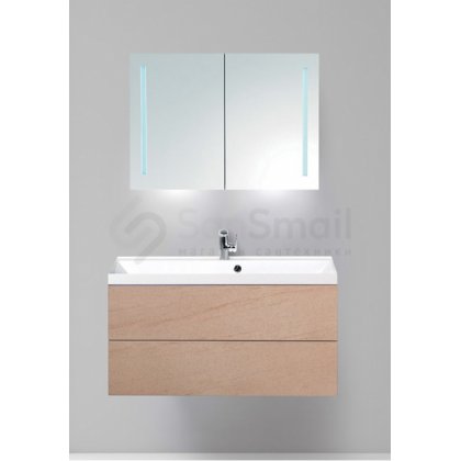 Мебель для ванной BelBagno REGINA-1000 Rosso Basalto