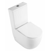 Унитаз безободковый BelBagno Sfera-TR с крышкой BB...