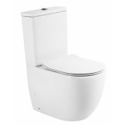 Унитаз безободковый BelBagno Sfera-TR с крышкой BB...