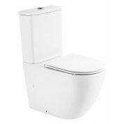 Унитаз безободковый BelBagno Sfera-R с крышкой BB8...