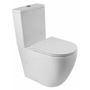 Унитаз безободковый BelBagno Sfera-R с крышкой BB9...