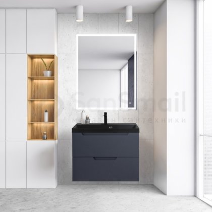 Мебель для ванной BelBagno Vittoria 80P-B Grigio Opaco