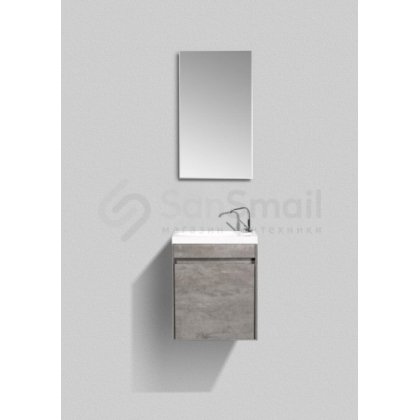 Мебель для ванной BelBagno Pietra Mini 46 Stucco Cemento