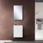 Тумба с раковиной BelBagno Pietra Mini 46R Bianco Lucido