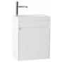 Тумба с раковиной BelBagno Pietra Mini 46R Bianco Lucido