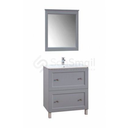 Мебель для ванной Белюкс Болонья Н70-02 серый