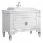 Мебель для ванной Белюкс Кастилия Н 120 белая/серебро