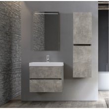 Мебель для ванной Белюкс Париж 600 бетон чикаго