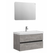 Мебель для ванной Белюкс Париж 900 бетон чикаго