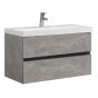 Мебель для ванной Белюкс Париж 900 бетон чикаго