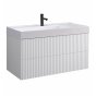 Мебель для ванной Белюкс Сиртаки 1000 белая матовая