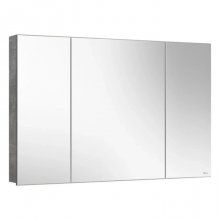 Зеркало-шкаф Белюкс Стокгольм ВШ 110 бетон чикаго светло-серый