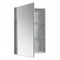 Зеркало-шкаф Белюкс Стокгольм ВШ 50 бетон чикаго светло-серый