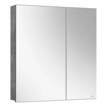 Зеркало-шкаф Белюкс Стокгольм ВШ 70 бетон чикаго светло-серый