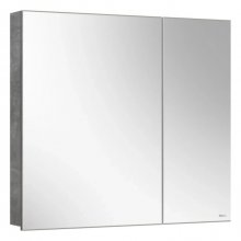 Зеркало-шкаф Белюкс Стокгольм ВШ 80 бетон чикаго светло-серый
