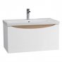 Мебель для ванной Белюкс Тобаго НП 80-01 белая/дуб сонома
