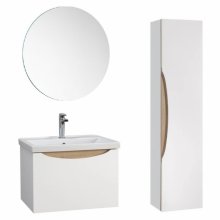 Мебель для ванной Белюкс Тобаго НП 60-01 белая/дуб сонома