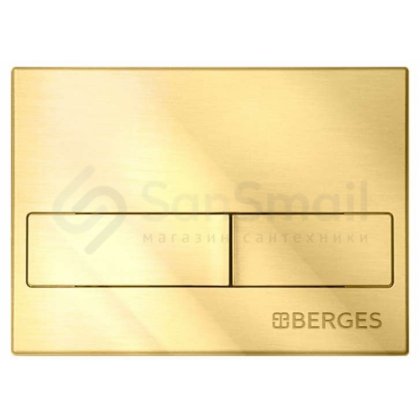 Клавиша смыва Berges Line золото