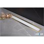 Душевой лоток Bettoserb Confluo Premium Line 450 White Glass Gold 13100120 белый