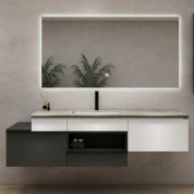 Мебель для ванной Black&White Gravity AV703.1800...