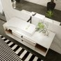 Мебель для ванной Black&White Gravity AV707.1500 White