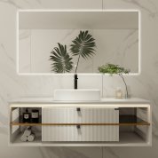 Мебель для ванной Black&White Gravity AV707.1500 W...