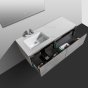 Мебель для ванной Black&White Universe U909.1500
