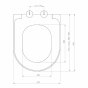 Унитаз подвесной Bocchi Taormina Arch 1012-001-0129 белый стандартная крышка