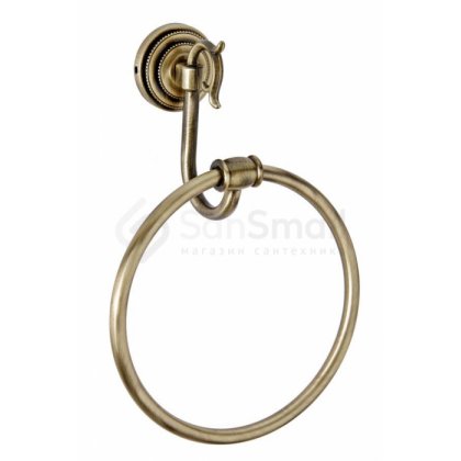 Кольцо для полотенца Boheme Medici 10605 бронза