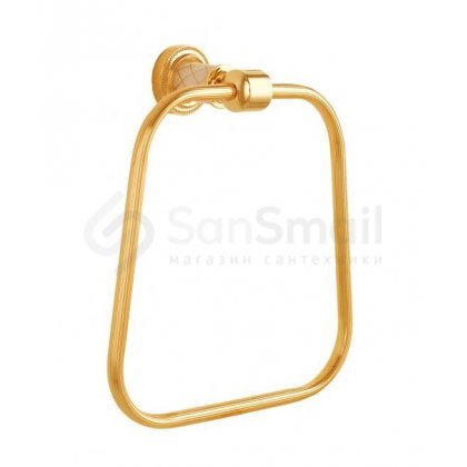 Кольцо для полотенца Boheme Murano 10905-G золото