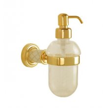 Дозатор для жидкого мыла Boheme Murano 10912-G золото